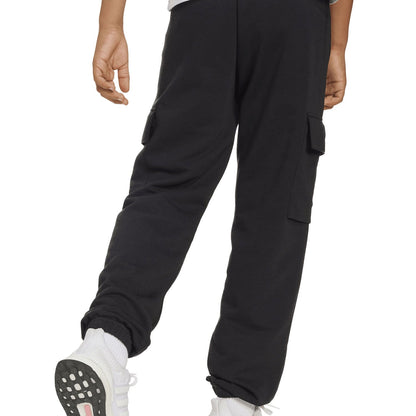 Adidas Essentials Cargohose Kinder Schwarz - Detailansicht Taschen (quadratisch)